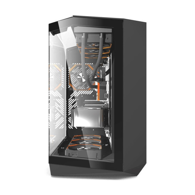 Корпус для комп'ютера DARK FLASH ATX без блока живлення DY470 чорний