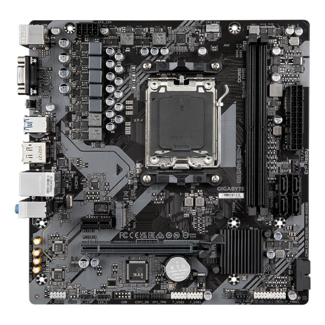 Материнська плата AMD B650 SAM5 MATX B650M S2H 1.4 GIGABYTE
