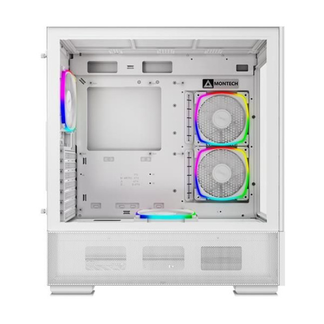 Корпус ATX W/O PSU SKY TWO (W) MONTECH