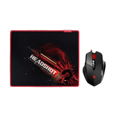 Миша ігрова Bloody V7M + ігровий килимок Bloody B-071 (Bundle)