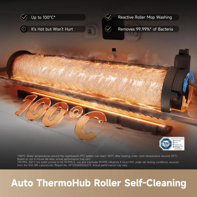 Робот-пилосос AQUA10 ULTRA ROLL RLH71DE-1-WH DREAME