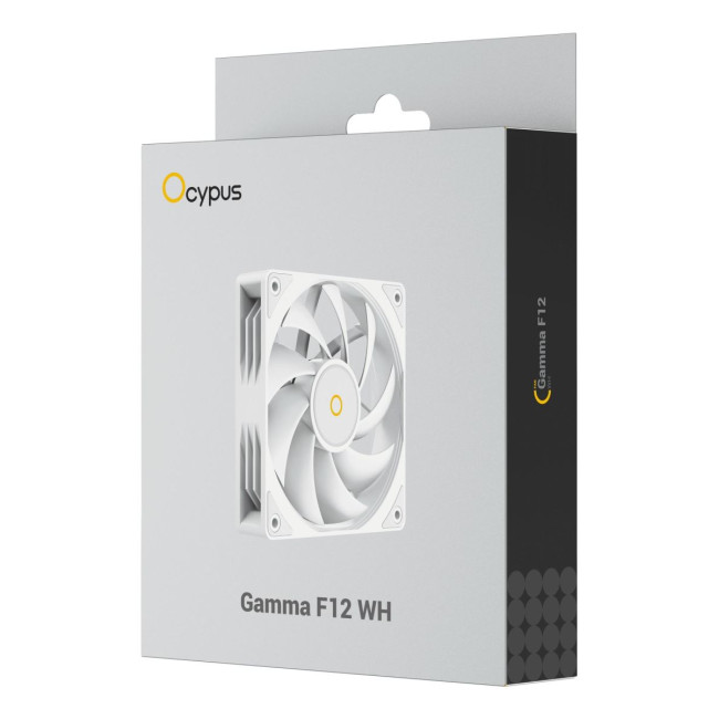 Корпусний вентилятор 120MM GAMMA F12 WH (GAMMA-F12-WH1NN00X-GL) OCYPUS