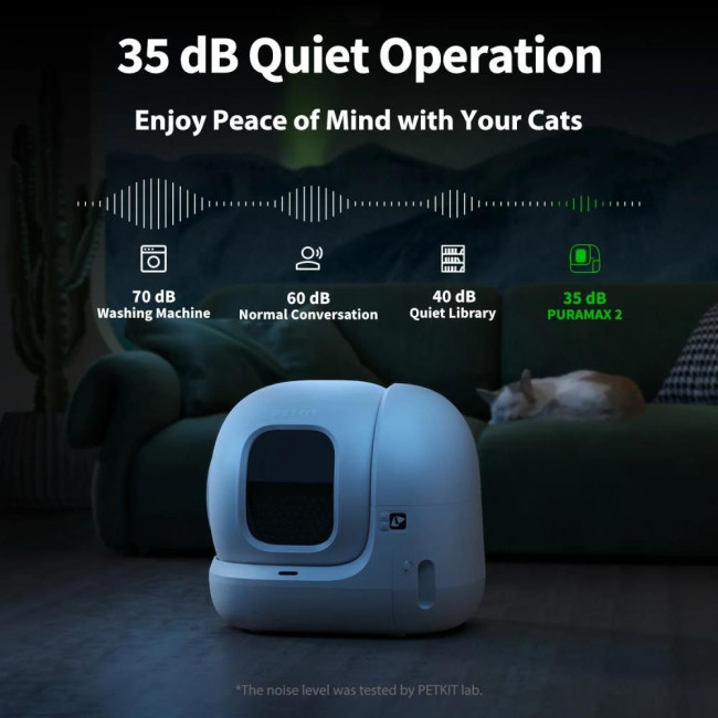 Смарт лоток PETKIT PURA MAX 2 Self-Cleaning Cat Litter Box P9902