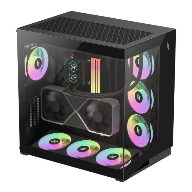 Корпус для комп'ютера ATX W/O PSU NEX C56 BK GAMEMAX