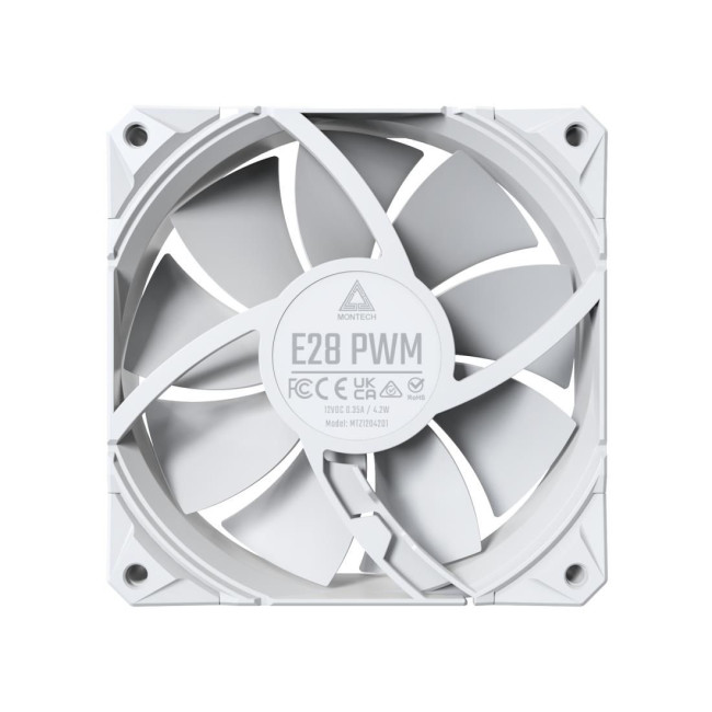Набір із трьох вентиляторів для корпусу 120MM E28 3 PACK(W) MONTECH
