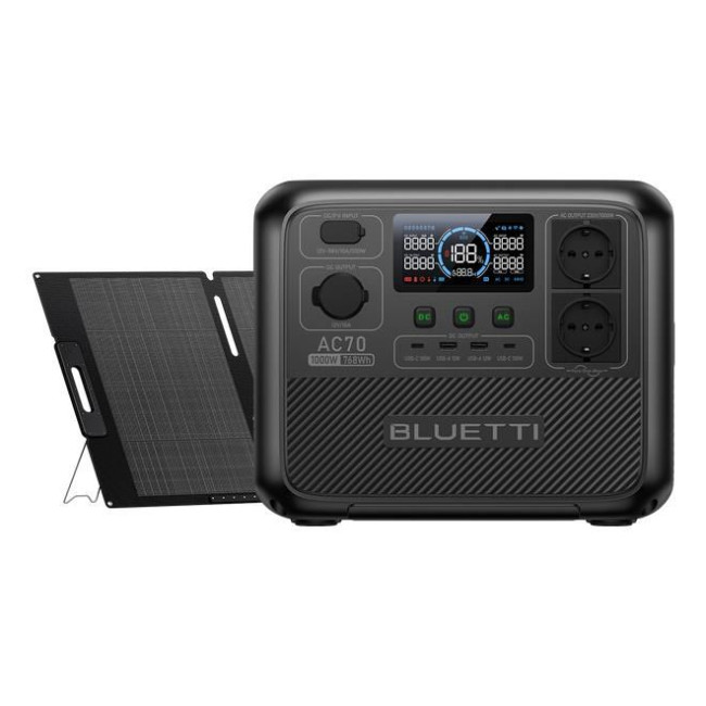 Портативна зарядна станція 1000W AC70 BLUETTI