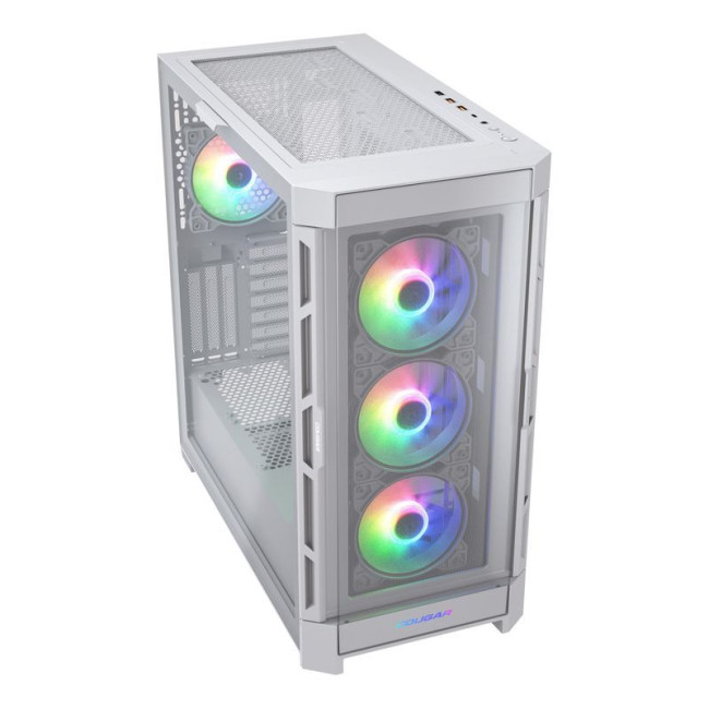 Ігровий корпус, 3*120mm ARGB, 1*120mm ARGB вентилятори передвстановлені, ATX/mATX/mini-ITX, скляне вікно