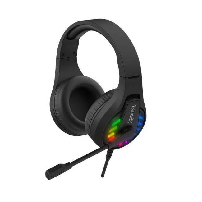 Ігрові навушники з мікрофоном, Neon LED, USB