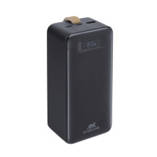 Портативний зарядний пристрій, 40000 mA, PD 65W, з LCD, чорний