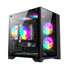 Корпус для комп'ютера MATX W/O PSU INFINITY MINI BLACK GAMEMAX