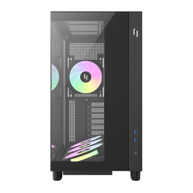 CASE MIDITOWER ATX W/O PSU/NEX C53 BK GAMEMAX