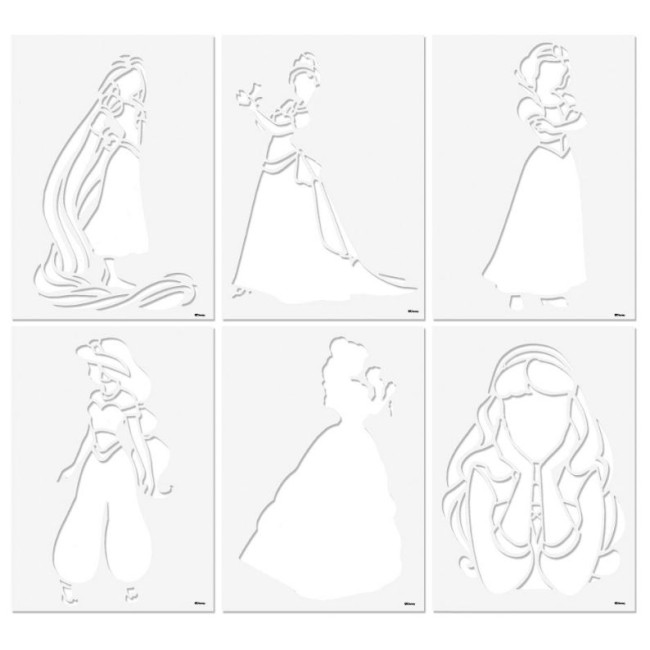 Набір Disney Princess Спрей-ручки з трафаретами Делюкс (DP22368)