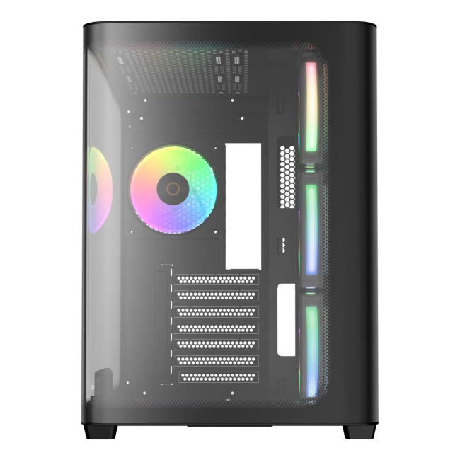 Корпус для комп'ютера IOTA C70 BK CURVE ARGB DIGITAL (IOTA-C70-BKD400CD-GL) OCYPUS