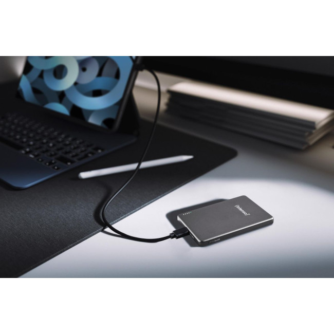 Портативний зарядний пристрій USB 5000MAH MAG GREY MW5000 7344024 INTENSO
