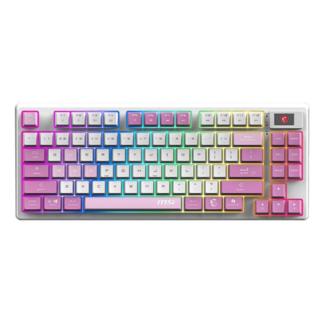 Клавіатура GAMING VIOLET UA FORGE GK600 TKL W VIOLET MSI