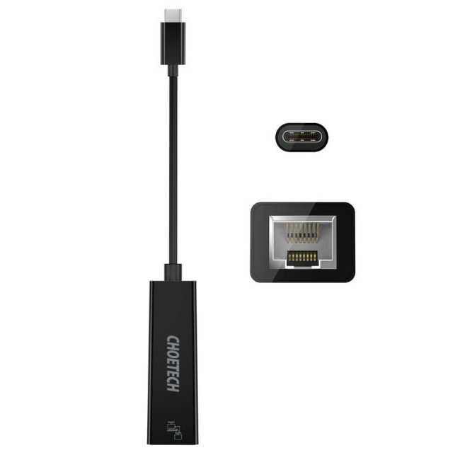 Адаптер, з USB Type-C на Gigabit Ethernet