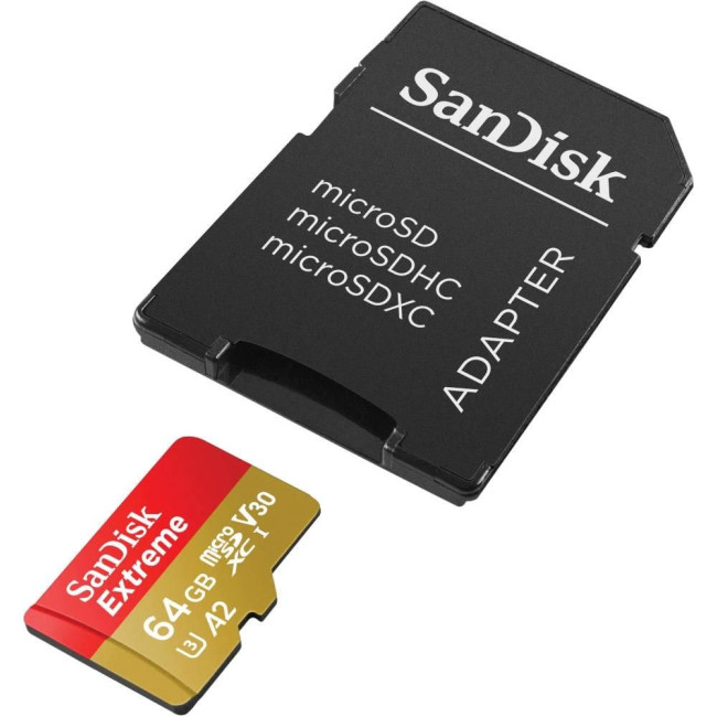 Карта пам’яті MICRO SDXC 64GB UHS-I W/A SDSQXAH-064G-GN6AA SANDISK