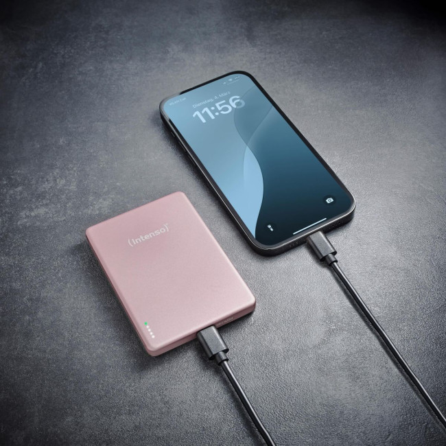 Портативний зарядний пристрій USB 5000MAH MAG ROSE MW5000 7344023 INTENSO