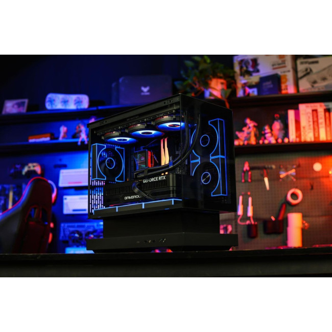 Корпус для комп'ютера MATX W/O PSU F1 BLACK DARK FLASH