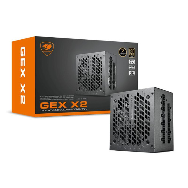 Блок живлення 1000 Вт, 80 Plus Gold, Modular, 120 мм Silent Fan, 10SATA + 6PCI-E