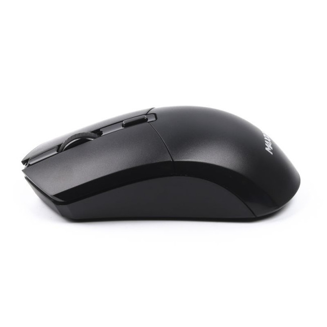 Миша бездротова, 4 кнопки, оптична, 1600 DPI, USB, чорний