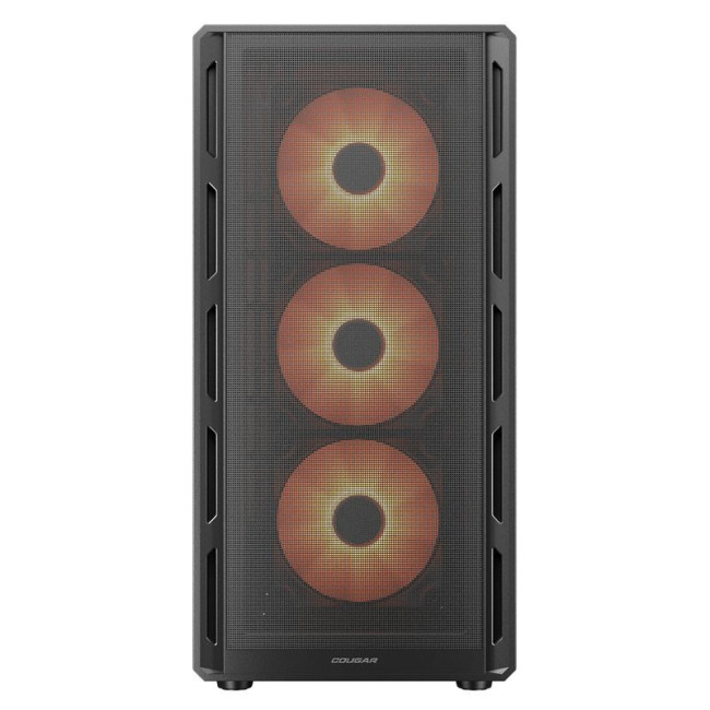 Ігровий корпус, 3*120mm ARGB, 1*120mm ARGB вентилятори передвстановлені, ATX/mATX/mini-ITX, скляне вікно