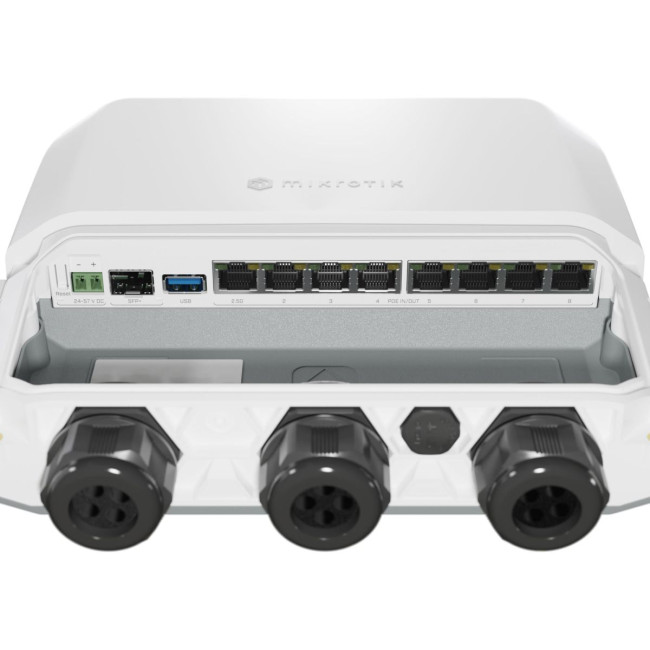 Мережевий комутатор Ethernet з функцією маршрутизації RB5009UPR+S+OUT MIKROTIK