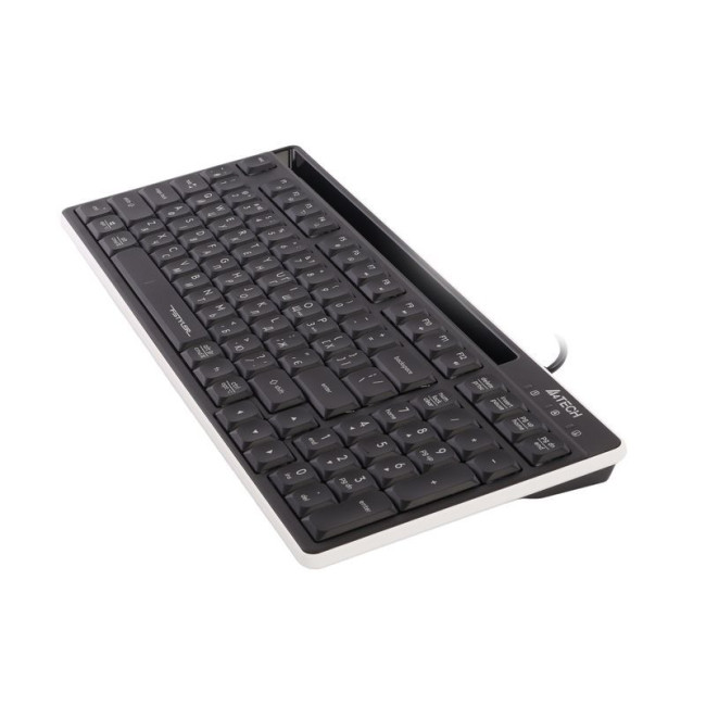 Клавіатура з ножичним перемикачем Fstyler, USB, Quiet typing, чорна