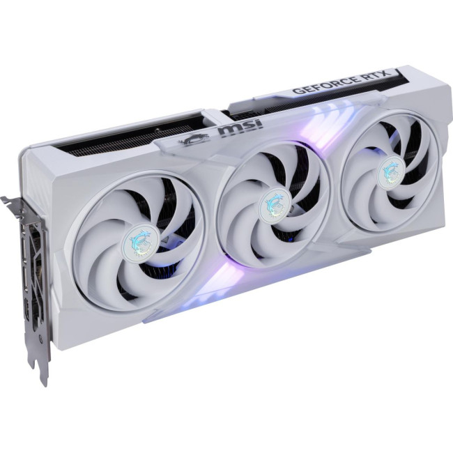 Відеокарта PCIE16 RTX5080 16GB GDDR7 5080 16G GAM TRIO OC WHITE MSI