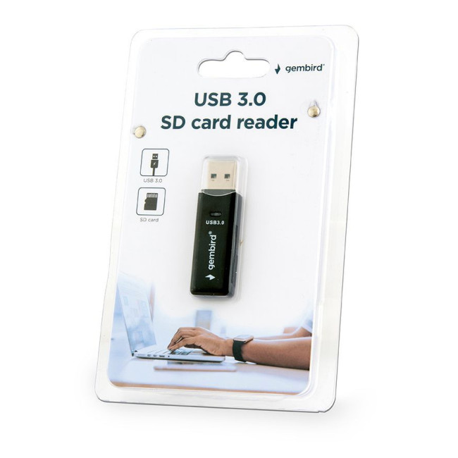 Зовнішній картридер, USB 3.0, для SD та MicroSD