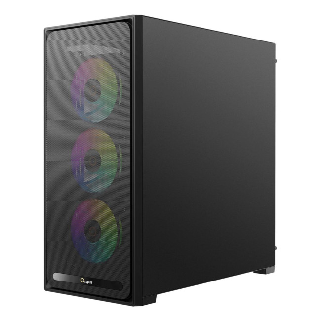 Корпус для комп'ютера ATX W/O PSU DELTA C70 BK ARGB (DELTA-C70-BKG400XX-GL) OCYPUS