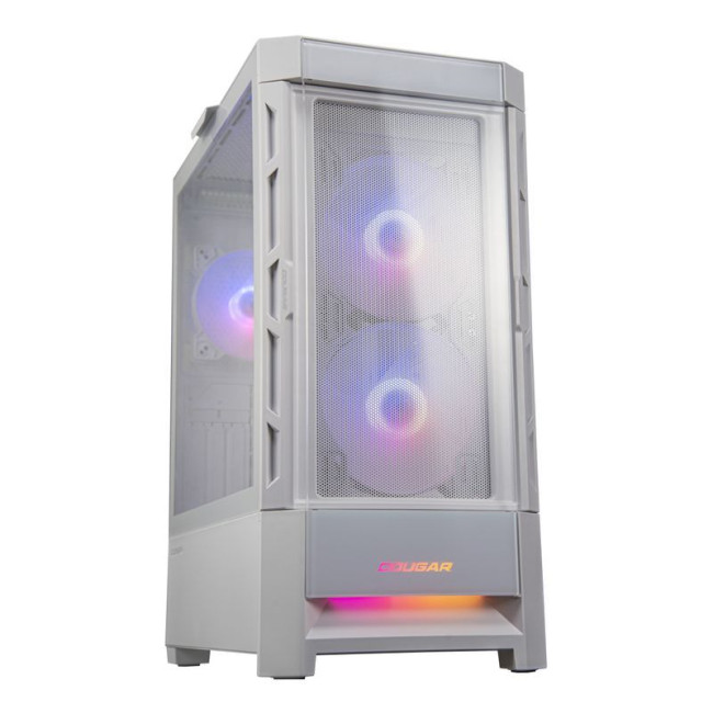 Ігровий корпус, 2*140mm RGB, 1*120mm RGB вентилятори передвстановлені, ATX/mATX/mini-ITX, скляне вікно