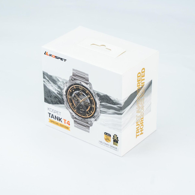 Розумний годинник TANK T4 SE SILVER KOSPET