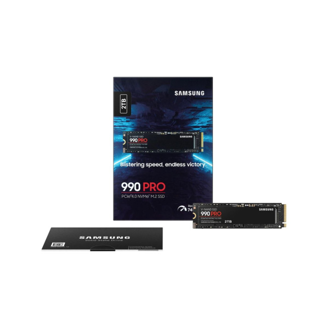 Твердотільний запам’ятовувальний пристрій накопичувач (SSD) G4 M.2 NVME 2TB 990 PRO MZ-V9P2T0BW SAMSUNG