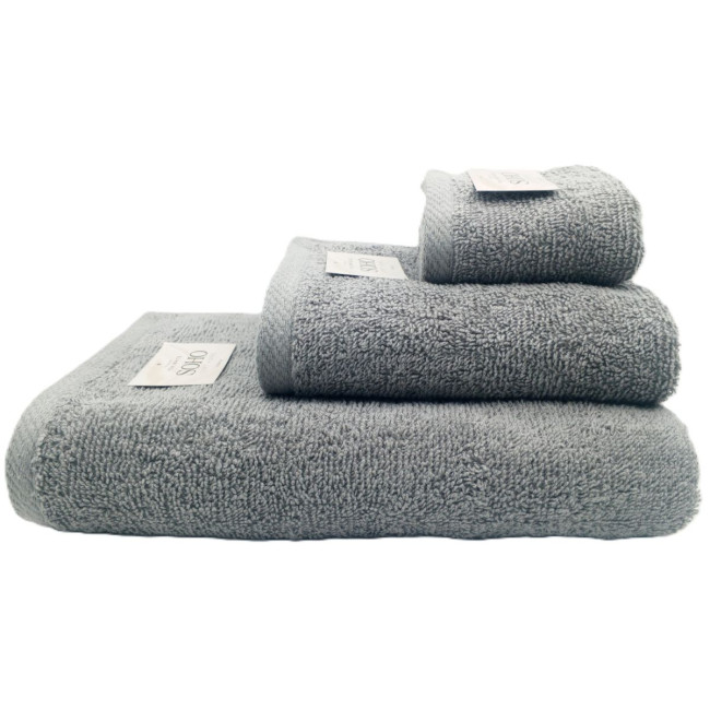 Рушник банний Soho 50х90 см бавовна 100% Basic Light Gray