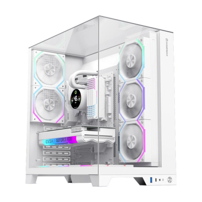 Корпус для комп'ютера ATX W/O PSU INFINITY PRO WH GAMEMAX