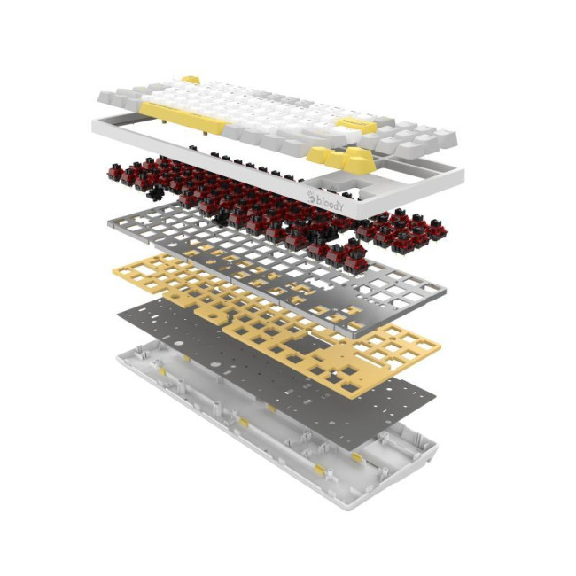 Клавіатура механічна ігрова, USB, RGB підсвічування, BLMS TKL Switch
