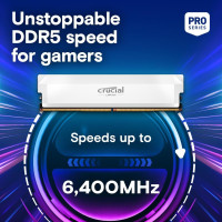 Модуль пам'яті PRO 16GB DDR5-6400 CP16G64C38U5W CRUCIAL