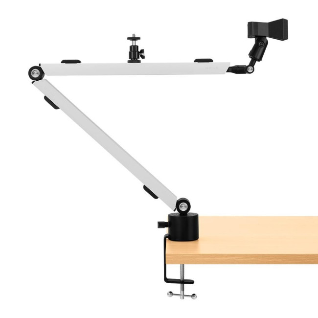 Пантограф для мікрофону Streamplify MOUNT ARM-MIC, білий