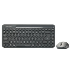 Комплект бездротовий Fstyler клавіатура+миша, сірий, USB