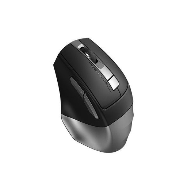 Миша бездротова безшумна Fstyler, Bluetooth / 2.4 ГГц, вбудований акумулятор, 2000 dpi, сірий
