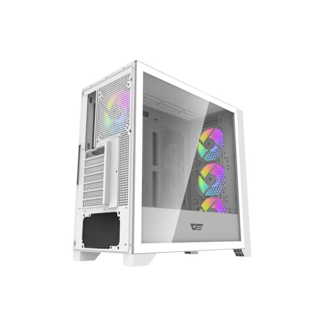 Корпус для комп'ютера DARK FLASH DRX90 MESH ATX без блока живлення, білий