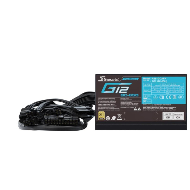 Блок живлення ATX 650W G12 GC-650 SEASONIC