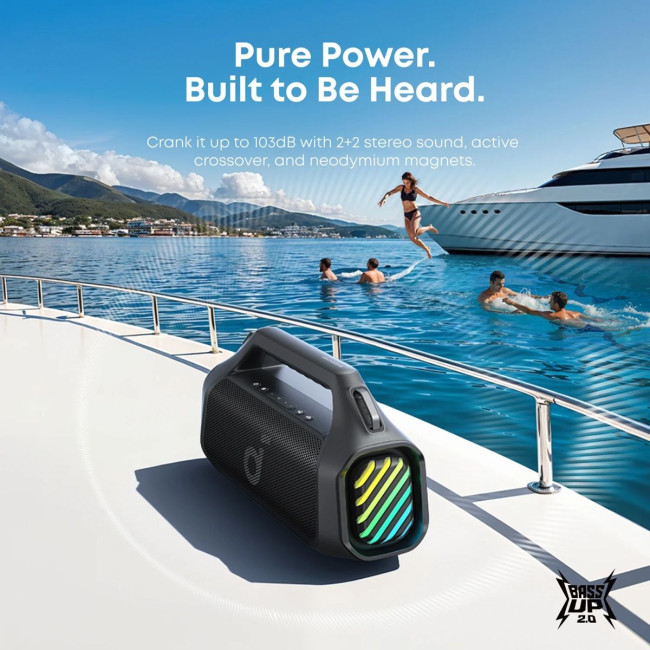 Портативна акустика Anker SoundСore Boom 2 Pro Black