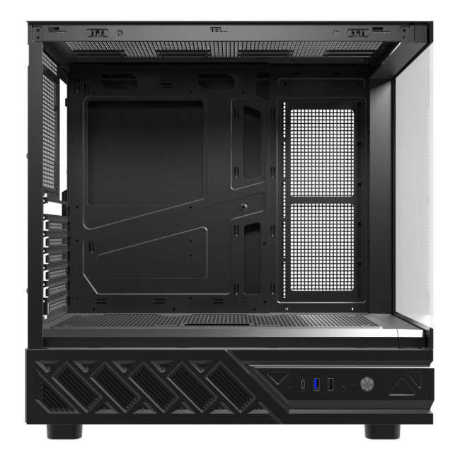 CASE MIDITOWER ATX W/O PSU/DS950V BLACK DARK FLASH
