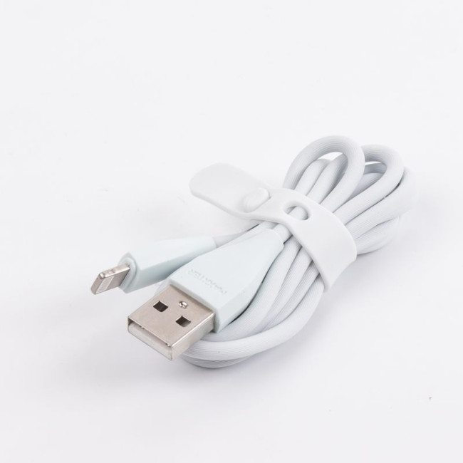 Кабель USB 2.0 А-тато/Lightning, 1.0 м, преміум, 2.4 А