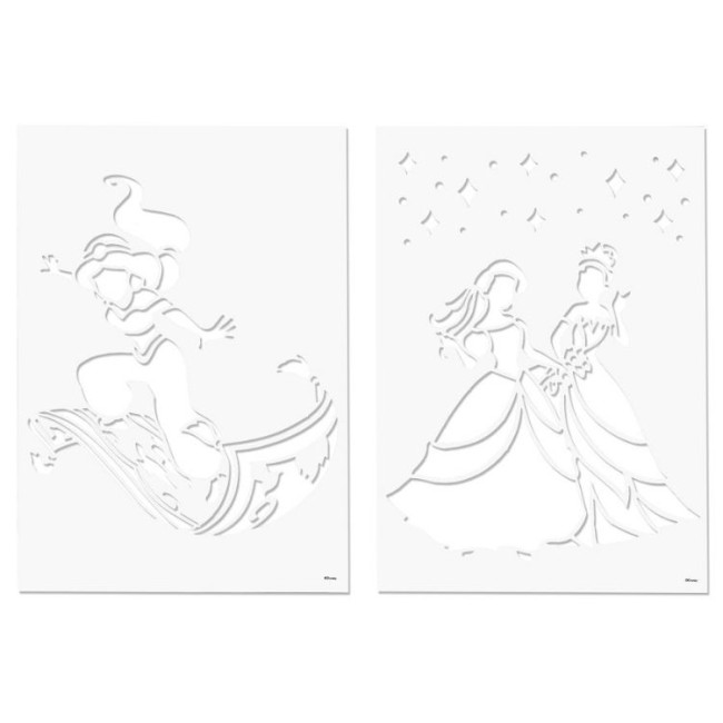 Набір Disney Princess Спрей-ручки з трафаретами Делюкс (DP22368)