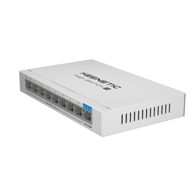 Комутатор Keenetic PoE+ Switch 9 (KN-4710)