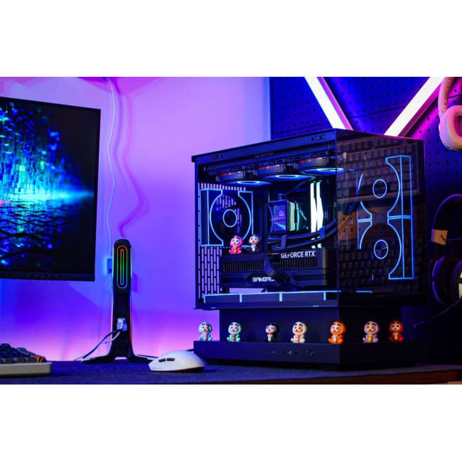 Корпус для комп'ютера MATX W/O PSU F1 BLACK DARK FLASH