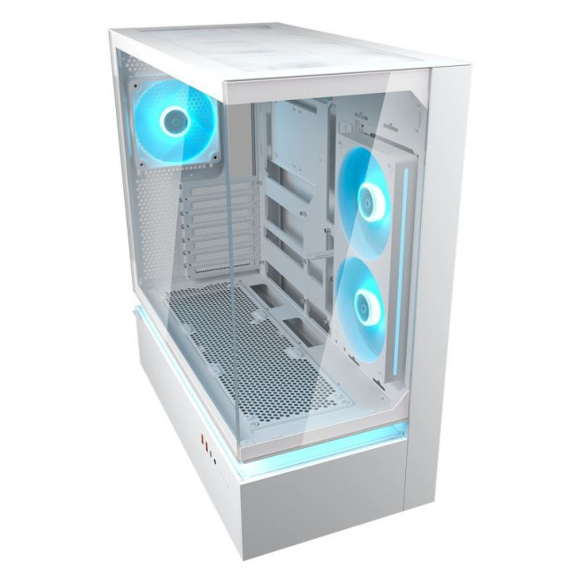 Ігровий корпус, 3*120 mm ARGB передвстановлені, Type-C x1, USB3.0 x2, Audio x1